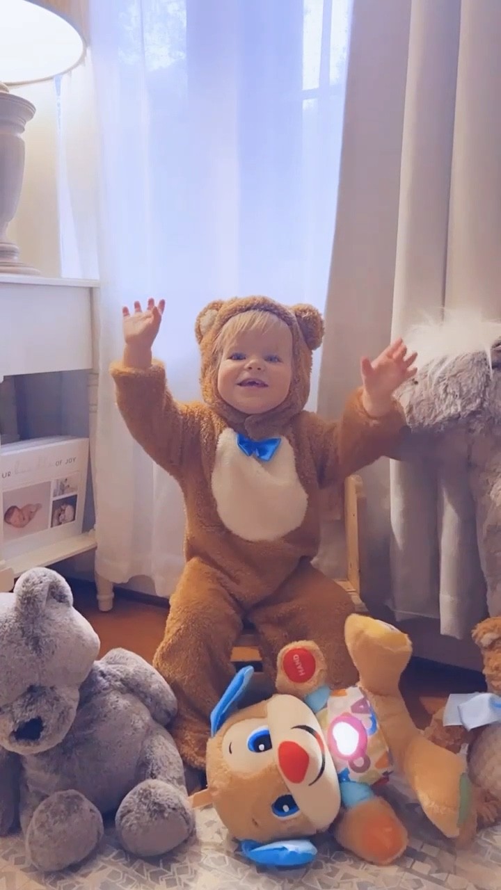 the cutest, sweetest and cuddliest little bear I ever did see 🥹🫶🏽🐻 - stay tuned tomorrow to see pics of the whole fam outfit hehe - it is definitely my favorite costume yet!!! ✨
HAPPY HALLOWEEN EVE, YALL! 🎃

#LTKSeasonal #LTKHalloween #LTKHoliday