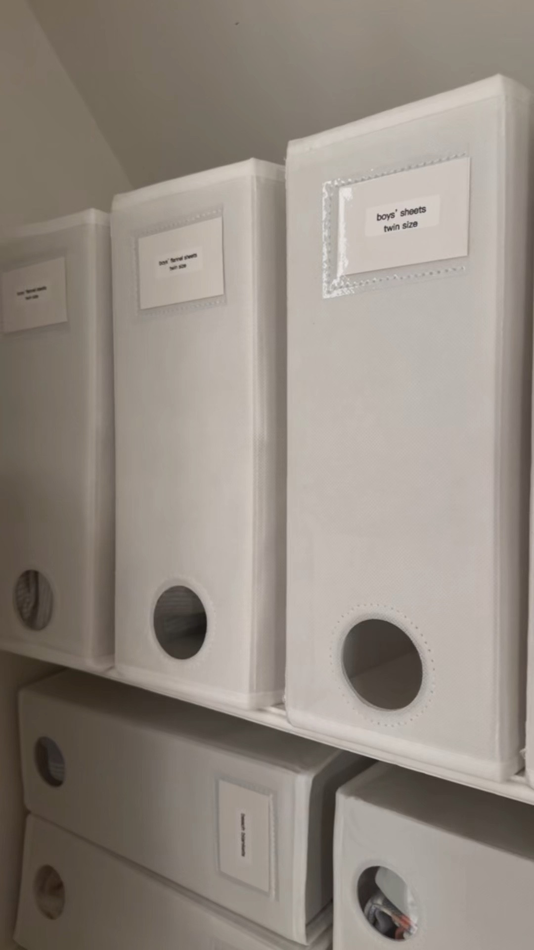 holy sheet, an amazing way to organize and store your sheets 

#LTKHome #LTKFindsUnder50