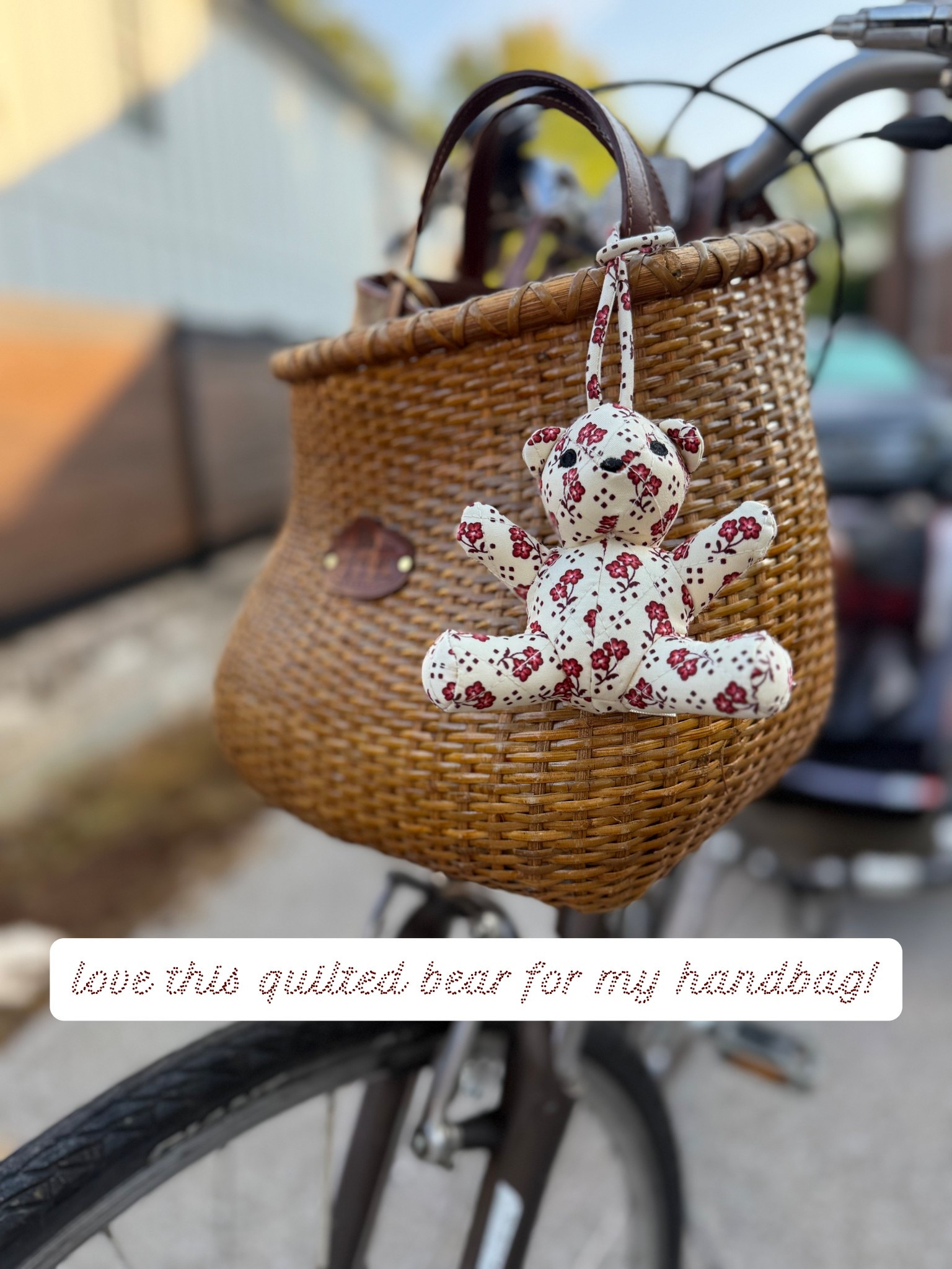 Dipping my toes into the bag charm trend, and this quilted floral teddy bear is so cute!

#LTKActive #LTKFindsUnder50 #LTKautumn