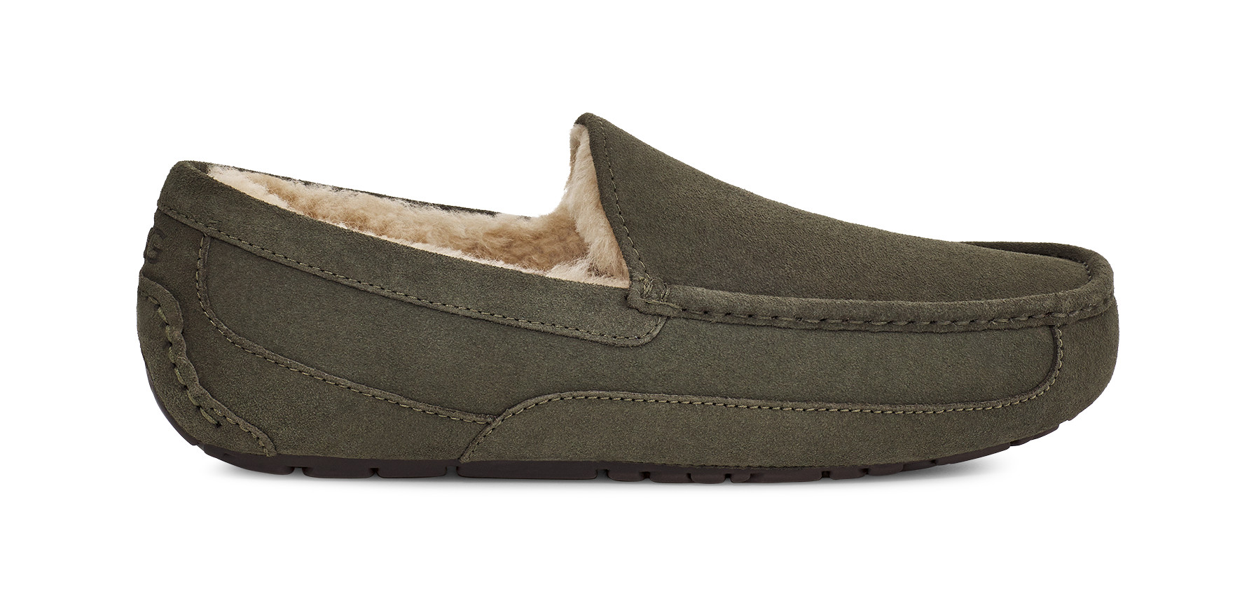 UGG Men's Ascot Slipper Suede Slippers in Forest Night, Size 17 | UGG (US)