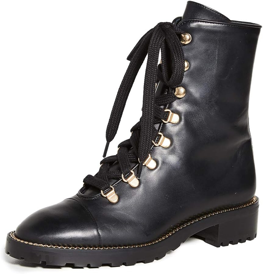 Stuart Weitzman Women's Kolbie Lace Up Boots | Amazon (US)