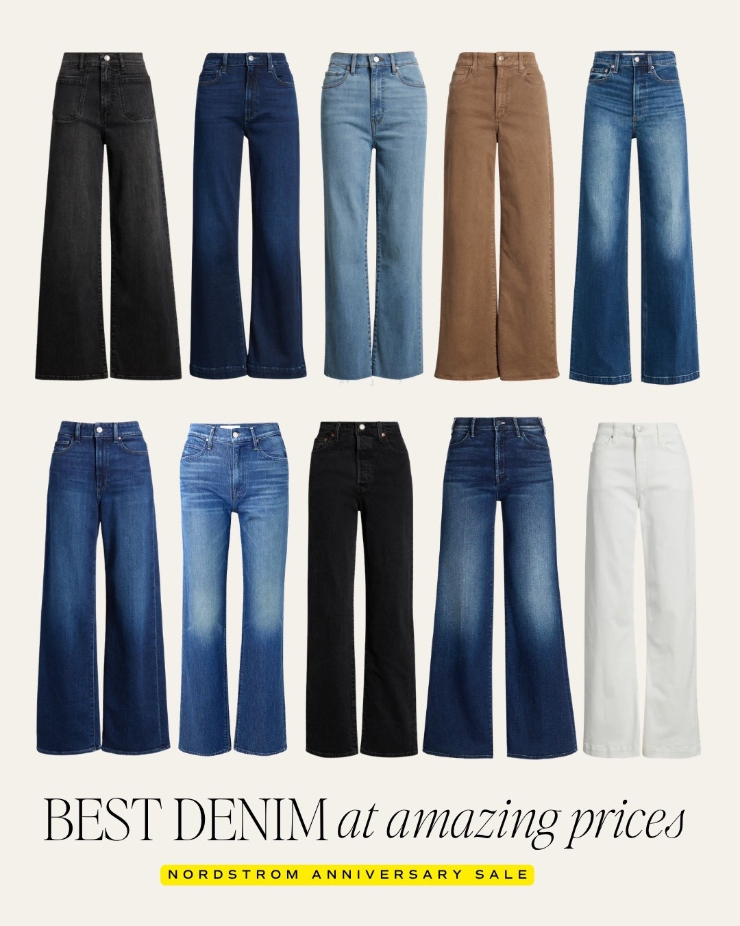 The best denim of the Nordstrom Anniversary sale, all at AMAZING prices! Get them when the sale goes live before they run out!

#LTKSeasonal #LTKOver40 #LTKSaleAlert