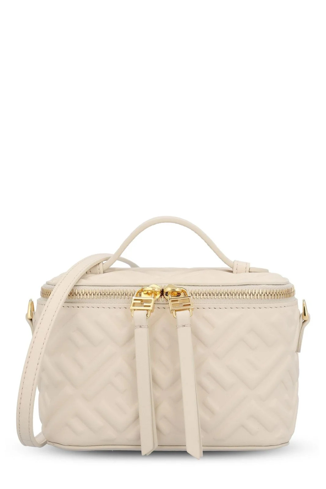 Fendi Vanity FF-Motif Mini Crossbody Bag | Cettire Global