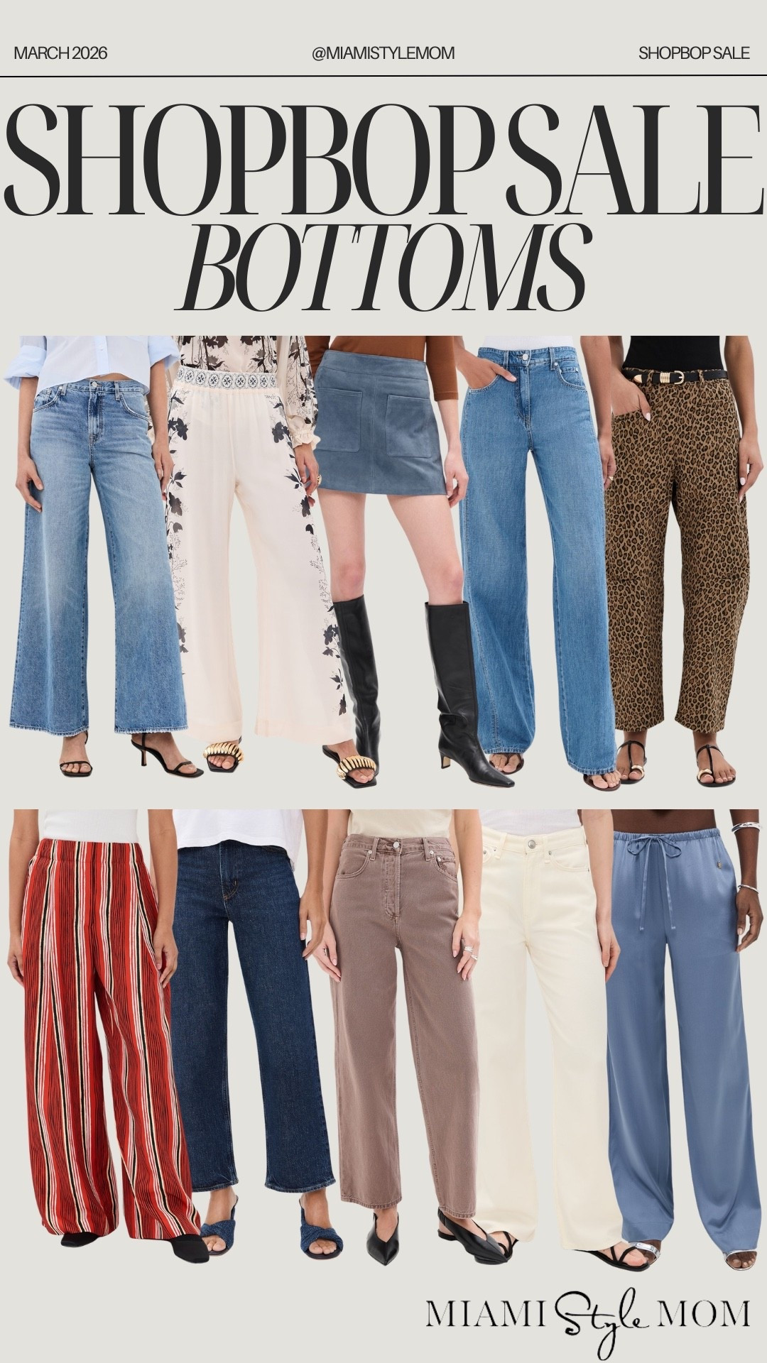 Shopbop sale is live from 3/30-4/2! Use code SPRING20 for 20% off! 

Women’s fashion, spring fashion, spring style, spring outfits, spring outfit inspo, spring ootd, women’s bottoms, pants, trousers, skirts, mini skirt, satin pants, silk pants, jeans, women’s jeans, denim, wide leg jeans, barrel jeans 




#LTKOver40 #LTKSaleAlert #LTKootd