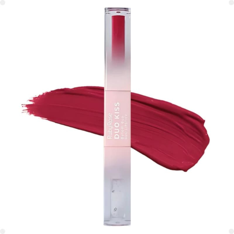 Batom Duo Ruby Rose Duo Kiss DK09 HB-L6203-9 | Beleza Na Web (BR)