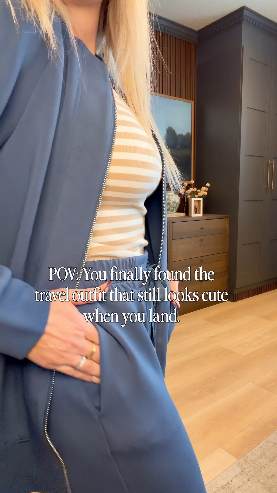 Comfort is non-negotiable for me when I travel. I wore this set from the airplane straight onto the cruise ship and it was just as comfortable as it is gorgeous. Versatile pieces like this are my favorite because you can travel in them and still look put together.  #softsurroundingspartner

#LTKActive #LTKootd #LTKmomlife