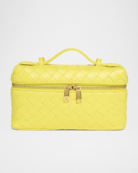 Bang Bang Vanity Intrecciato Leather Crossbody Bag | Neiman Marcus