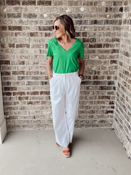 Add to cart and pick up before Friday! You will be all set for St. Patrick’s day! Many items less than $10. 

Abercrombie pants // splurge // size small 

#LTKworkwear #LTKSeasonal