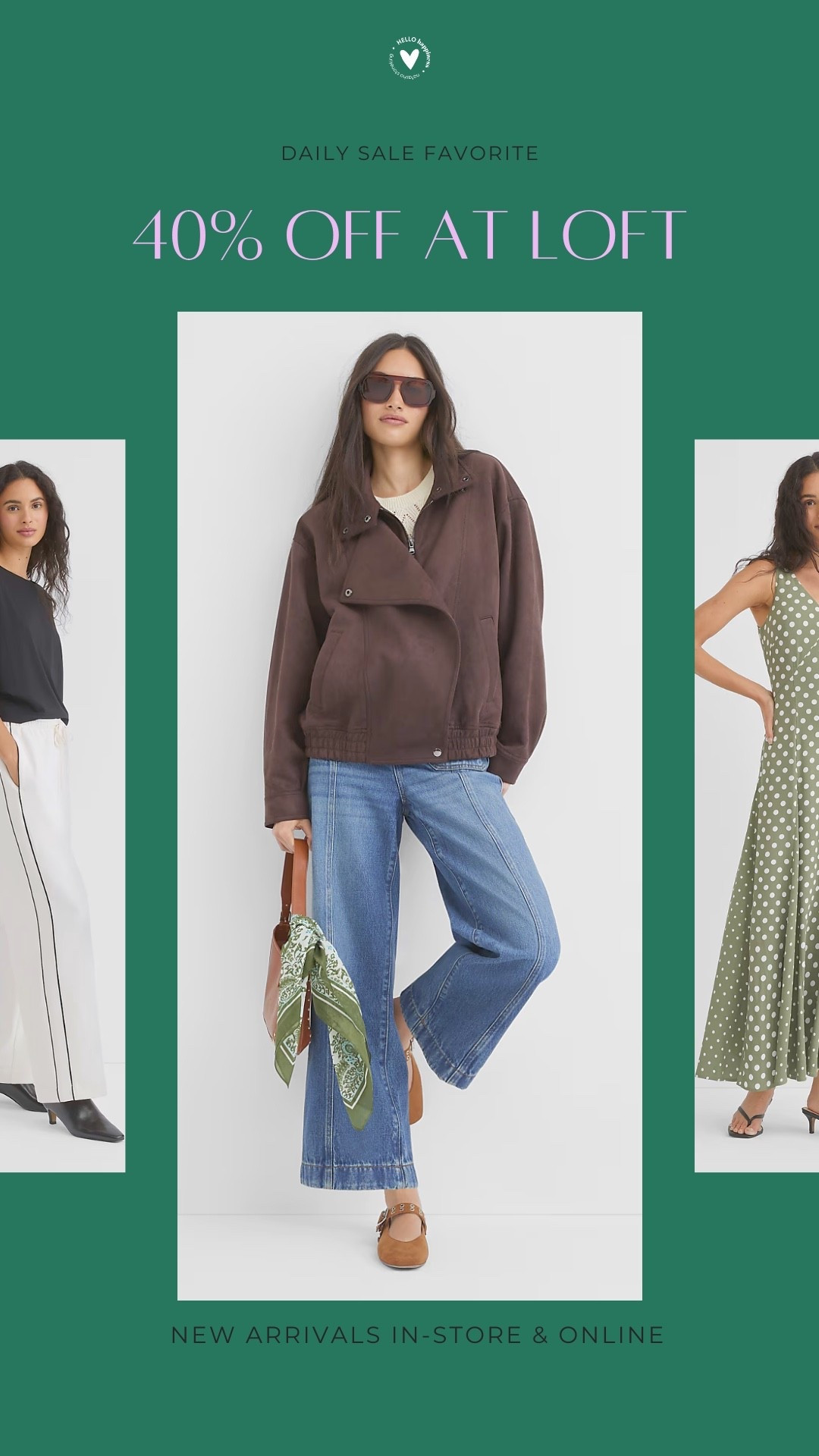 LOFT is bringing all the fall vibes 🍂🤎 40% off with so many gorgeous new arrivals! Think effortless basics, elevated layers, and pieces you'll wear on repeat all season long.

#LTKootd #LTKOver40 #LTKSaleAlert