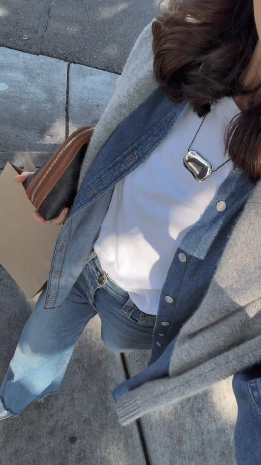 Denim on denim for a casual mild weather outfit 
From January’s capsule 


#LTKOver40 #LTKPetite