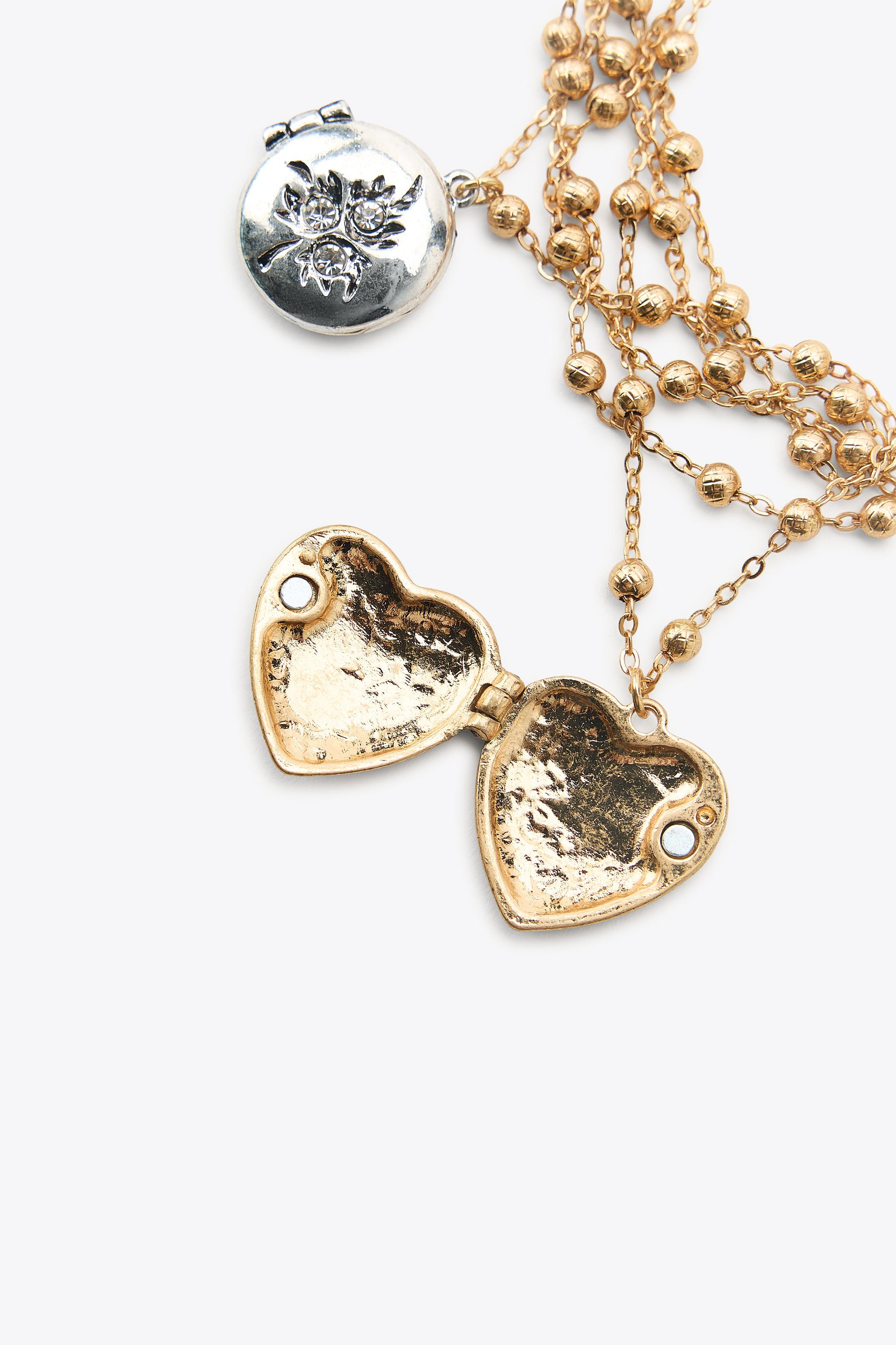 PACK OF 2 BRACELETS WITH BOX CHARMS | Zara UK