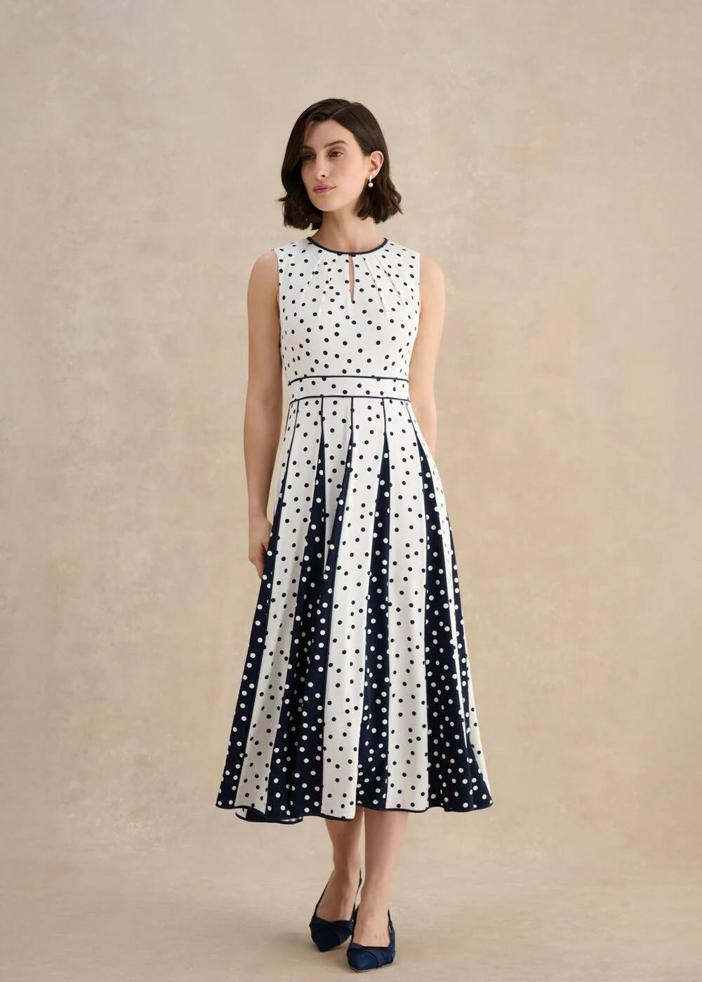 Angelica Spot Dress | Hobbs UK | | Hobbs