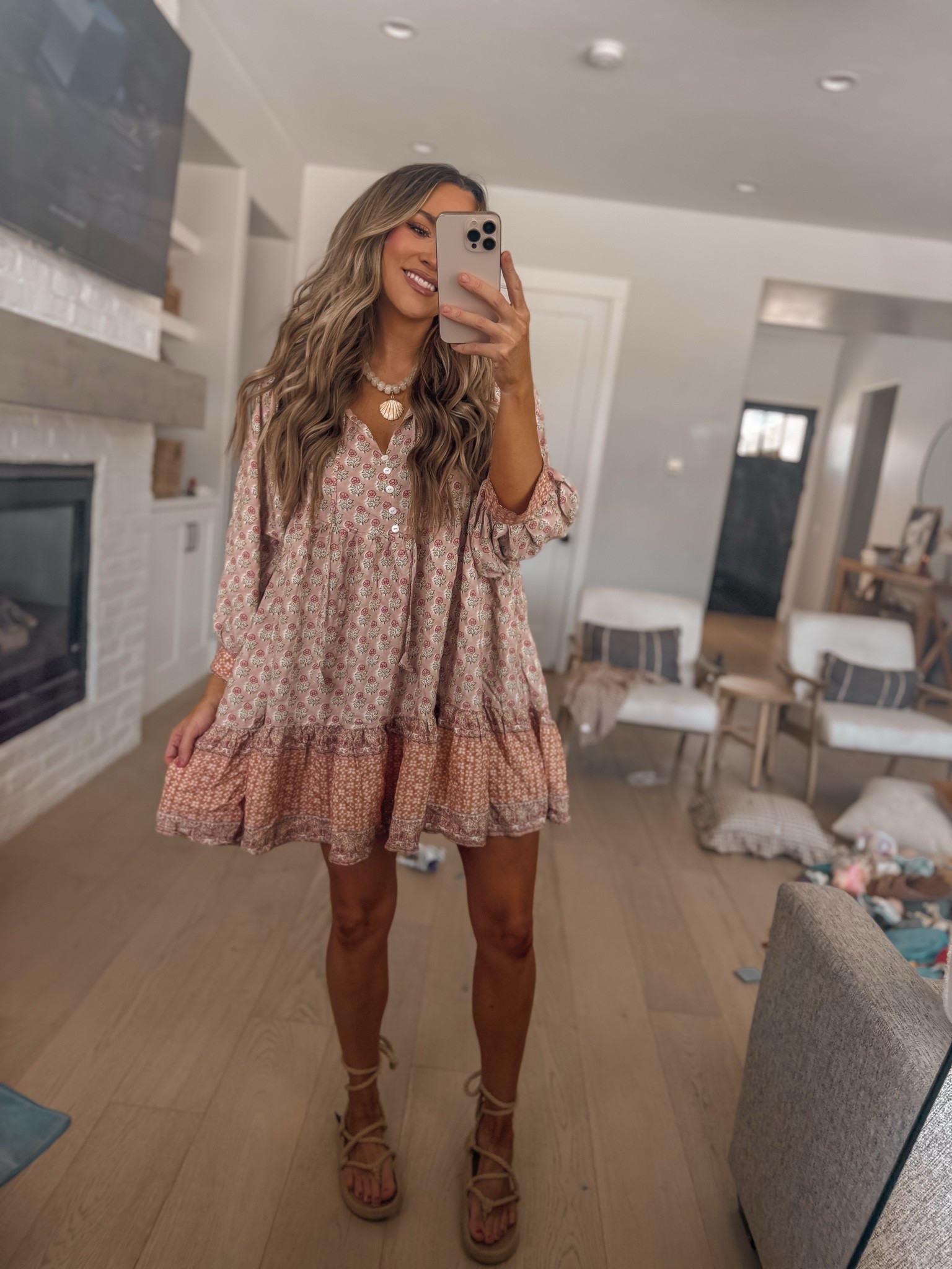 Amazon dress on sale for $29 wearing a large!
#amazonprimedeals #primedeals #amazonfinds

#LTKSaleAlert #LTKOver40 #LTKSeasonal
