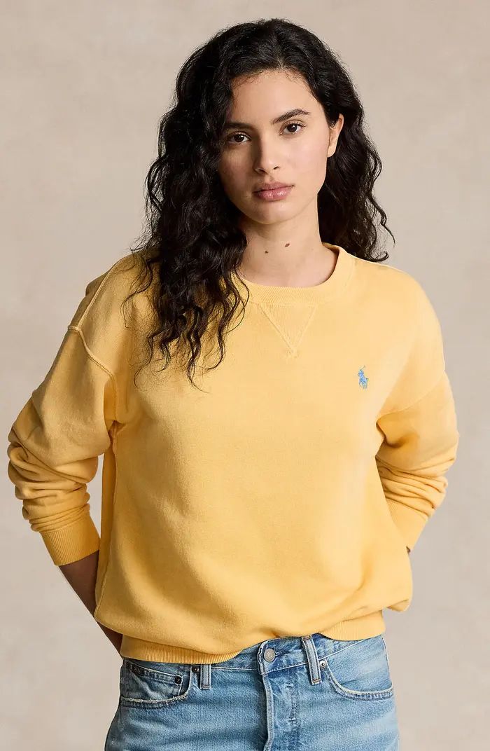 Polo Ralph Lauren Cotton Sweatshirt | Nordstrom | Nordstrom