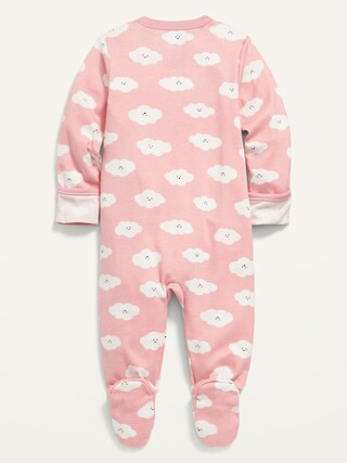 Unisex Printed Sleep &amp; Play Footed One-Piece for Baby | Old Navy (US)