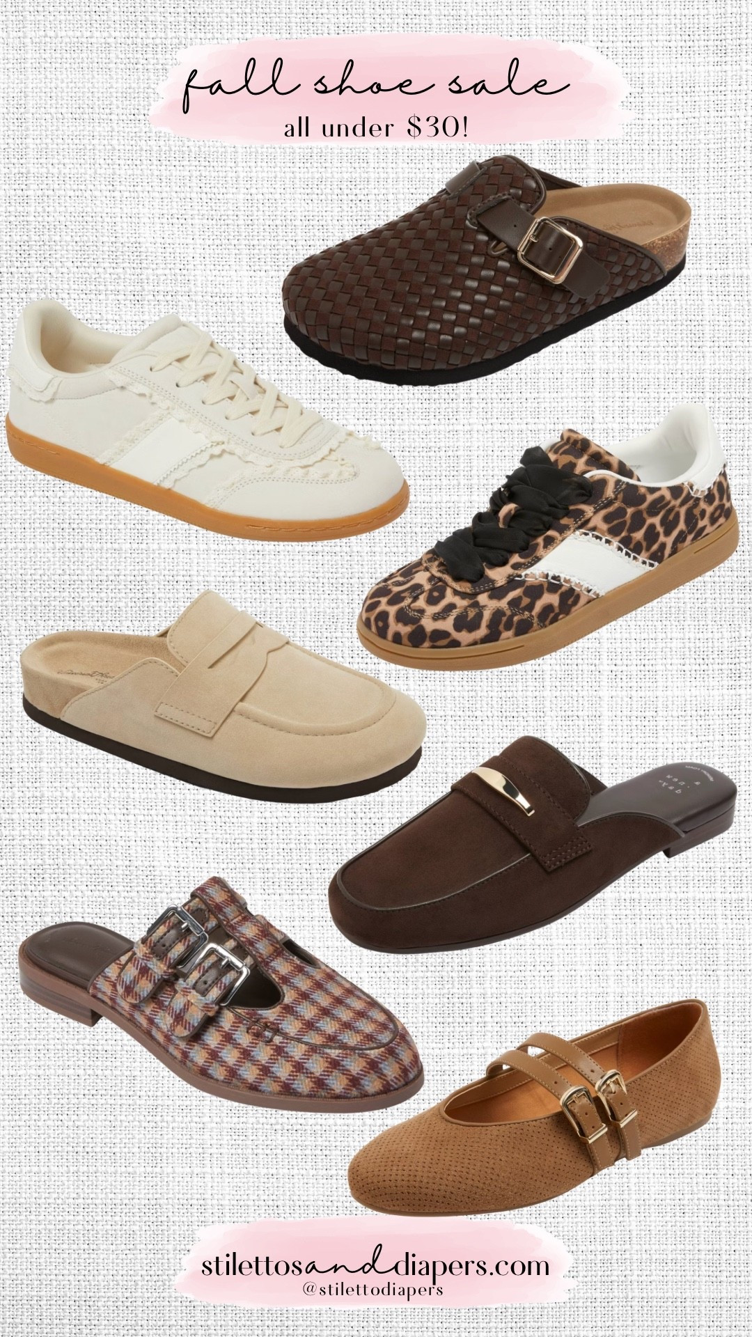 Cute shoes for fall - all under $30 on sale!

#LTKSaleAlert
