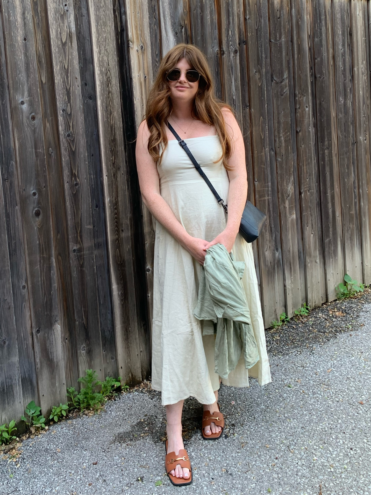 Ready for dinner in this cute summer dress in linen. Linen dress, maxi dress, wedding guest dress, white dress.  

#LTKmodest #LTKspring #LTKsummer