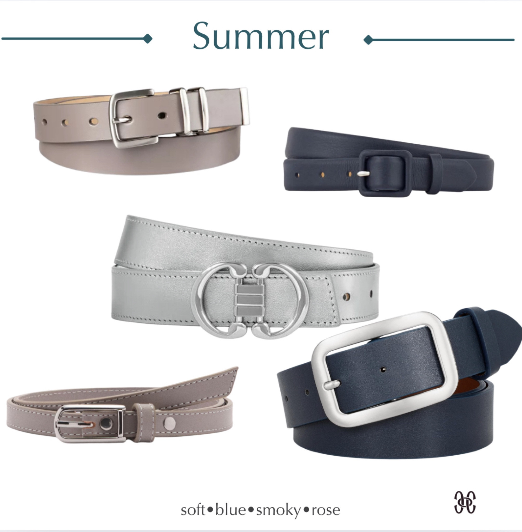 Neutral belts for summers 
Navy belt silver buckle hocsummer 
#hocsummer 

#LTKWorkwear #LTKSeasonal
