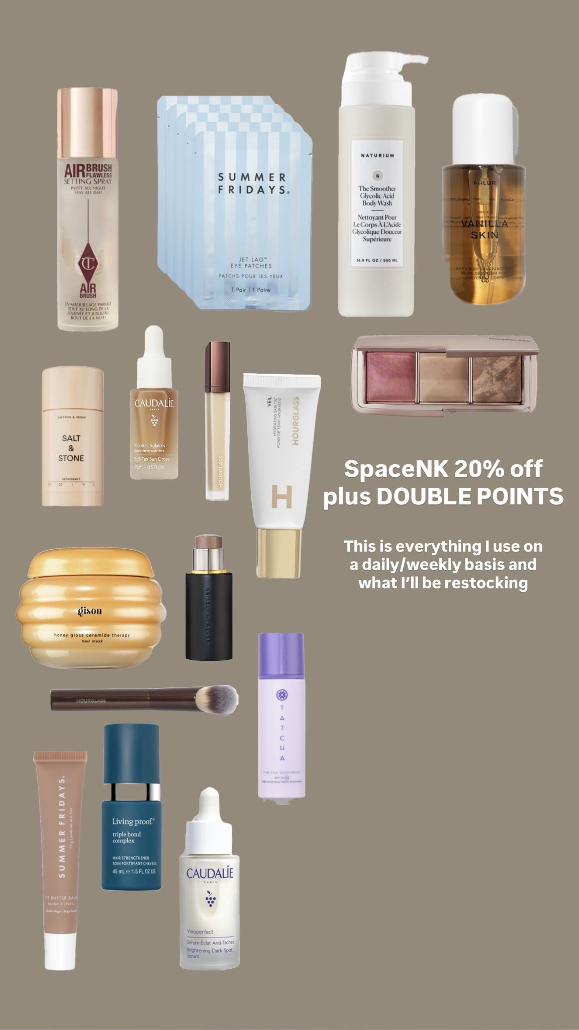 SpaceNK 20% sale plus double points! 

This is the skin, hair and makeup products I use daily/weekly currently in the offer! 



#LTKsale #LTKbeauty #LTKspring