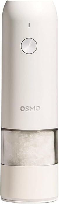 Osmo Rechargeable Electric Pepper Grinder - Adjustable Coarseness, LED Light, Ceramic Core, Batte... | Amazon (US)