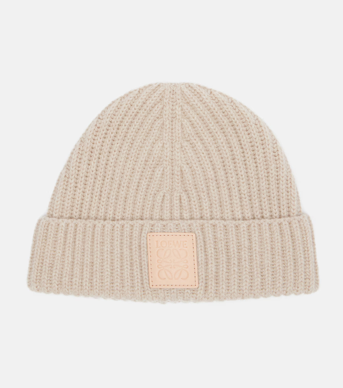 Anagram ribbed-knit cashmere beanie | Mytheresa (UK)