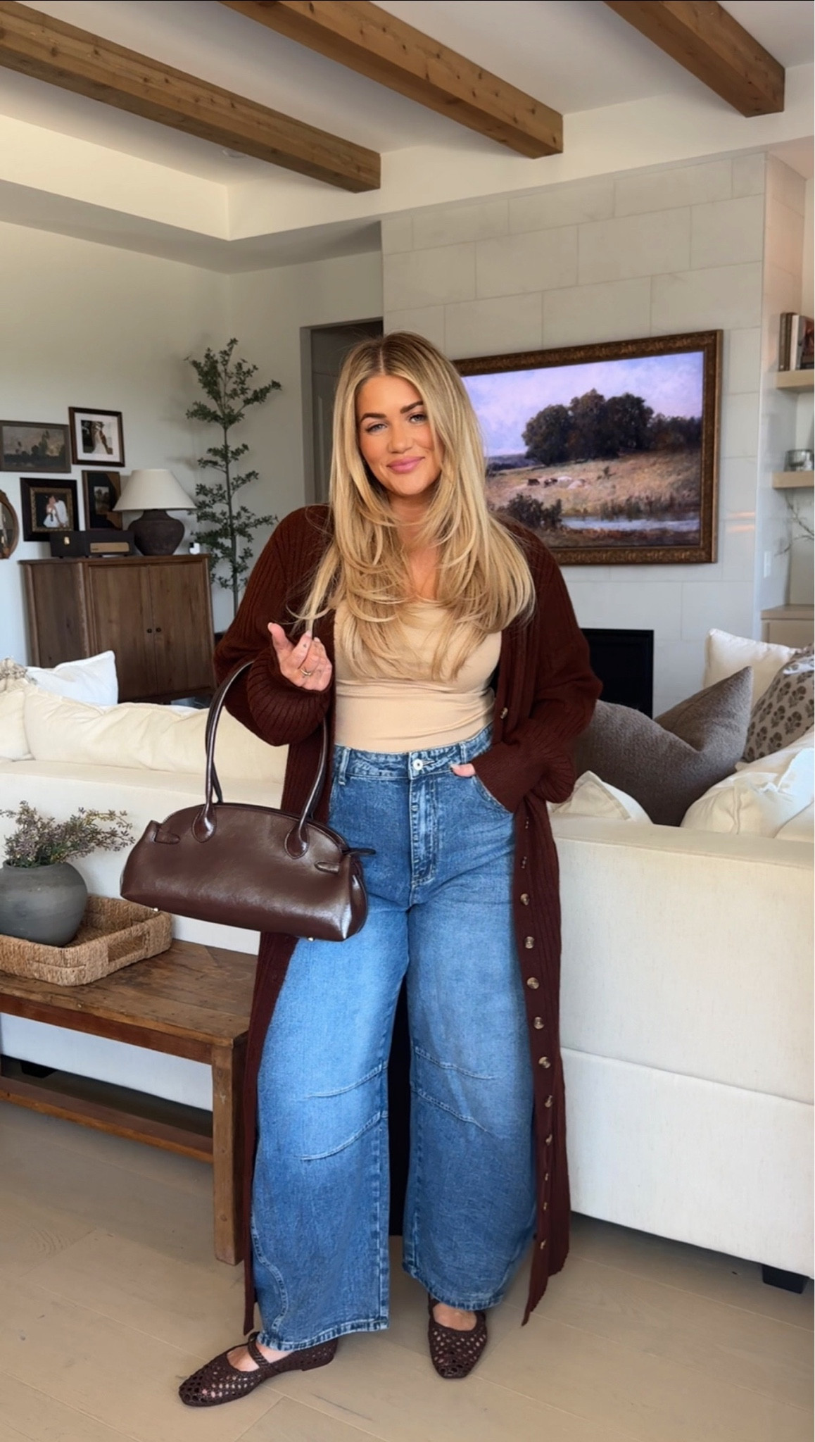 Amazon fall outfit idea 🤎🍂

#LTKStyleTip #LTKMidsize #LTKSaleAlert