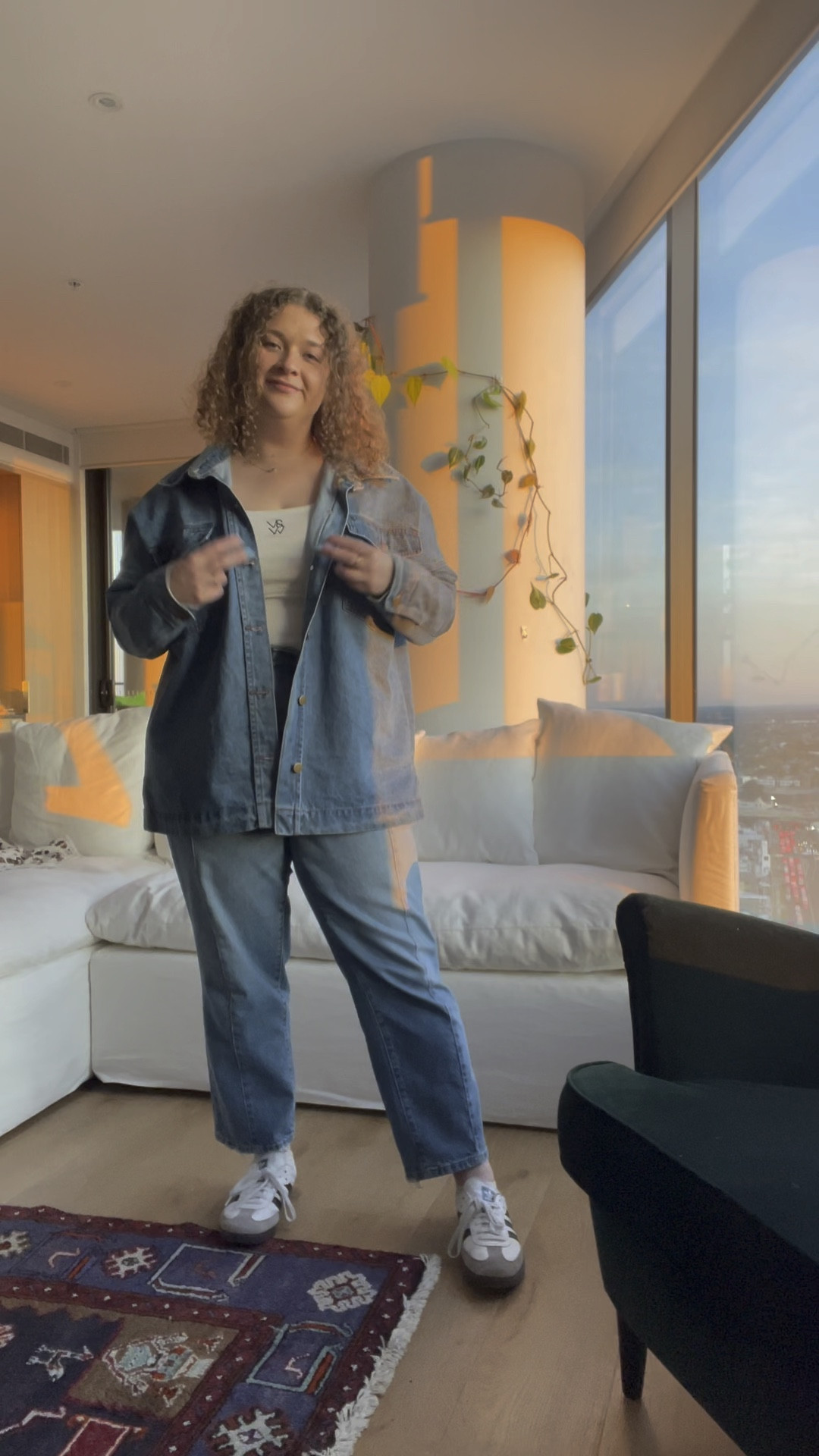 Double denim for casual Friday at work this week! 

#LTKaustralia #LTKunder50 #LTKcurves