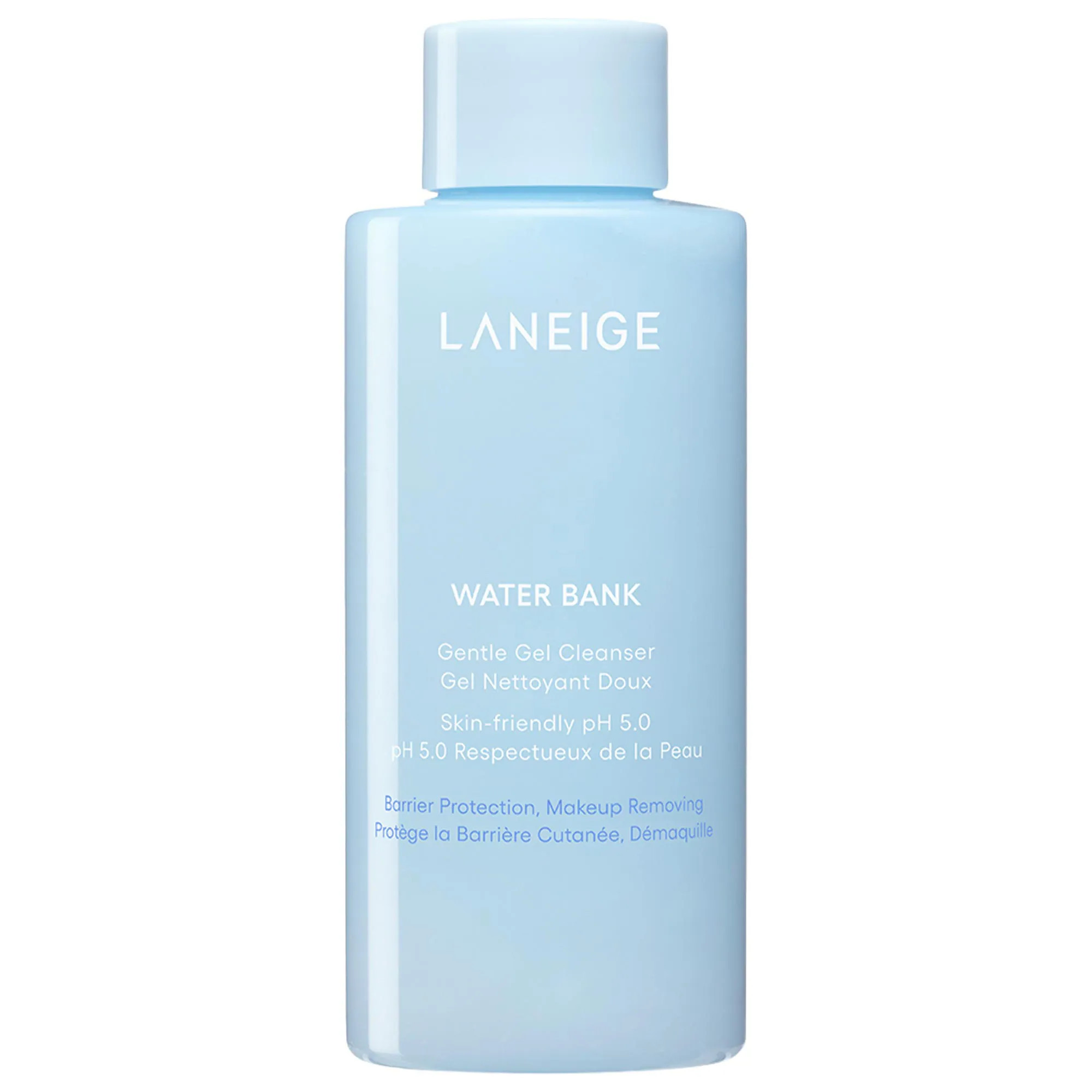 LANEIGE Mini Water Bank Gentle Gel Cleanser with Hyaluronic Acid 2.70 oz / 80 ml | Sephora (US)