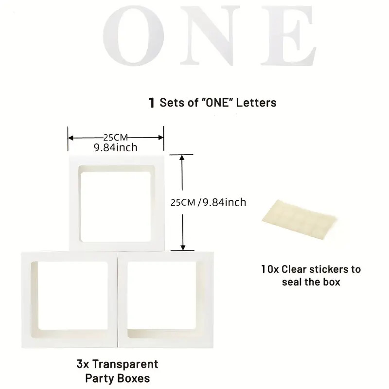 Transparent Balloon Box Baby's Birthday Party Wedding - Temu | Temu Affiliate Program