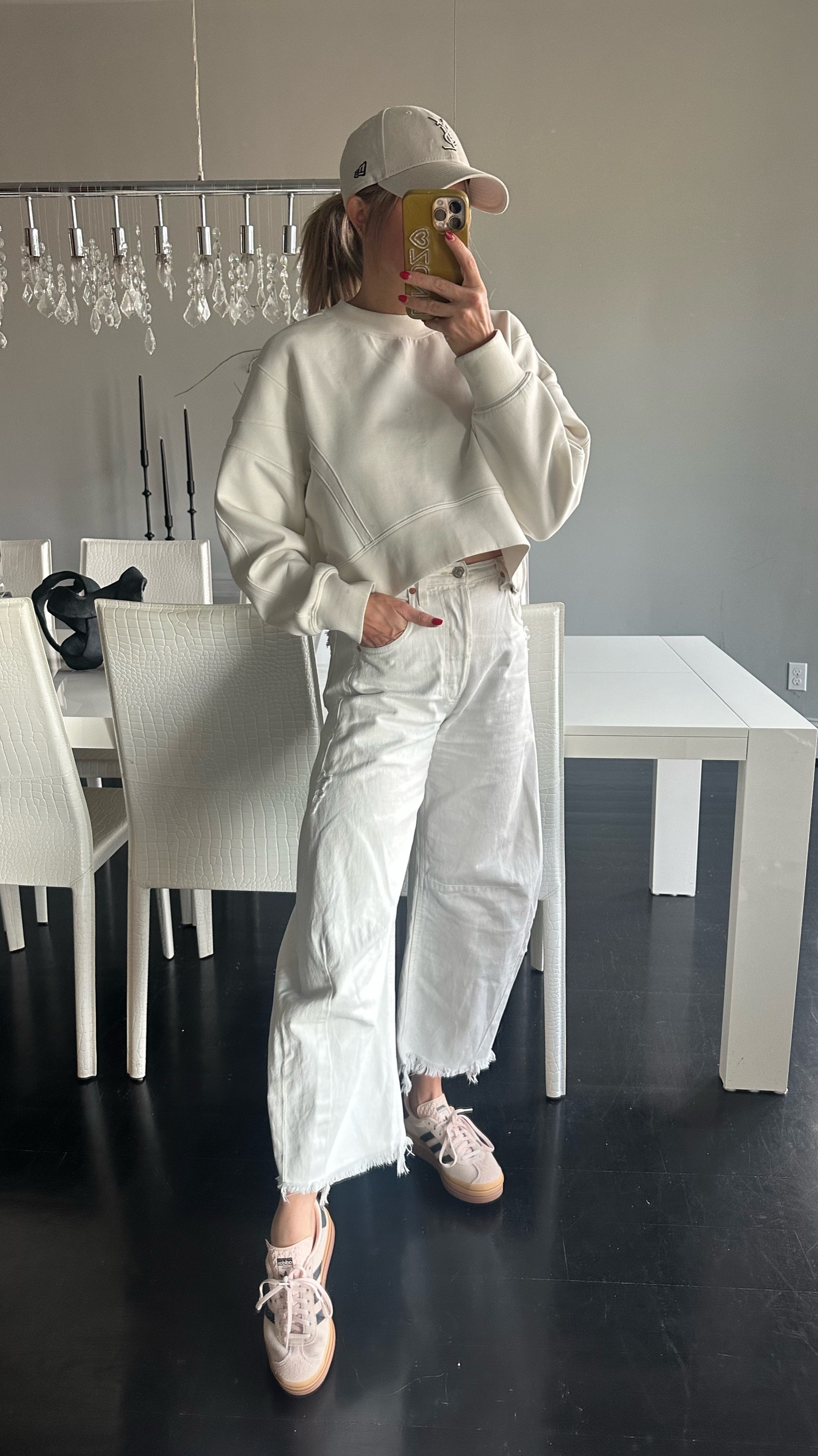 The perfect sports mom outfit — Abercrombie — barrel jeans 

#LTKSpringSale #LTKSeasonal #LTKover40