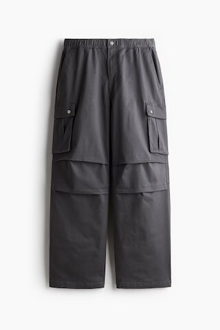 H & M - Loose-Fit Cargo Pants - Gray | H&M (US + CA)