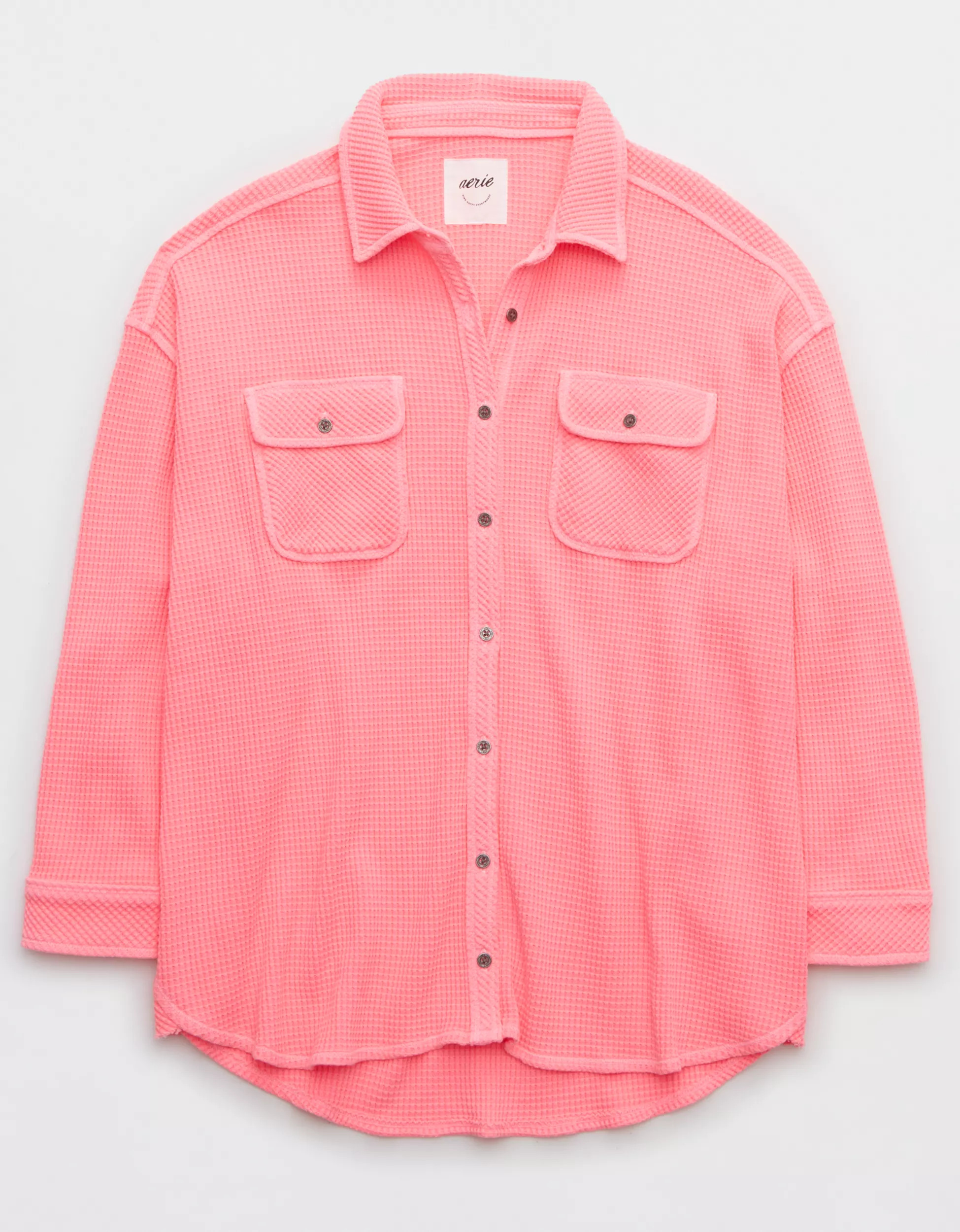 Aerie LumberJane Waffle Shirt | Aerie