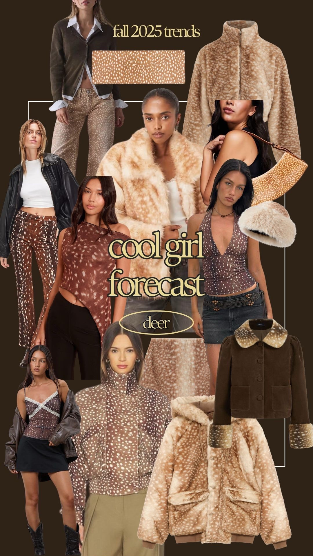 Deer print is what the cool girls are already wearing 

#LTKStyleTip