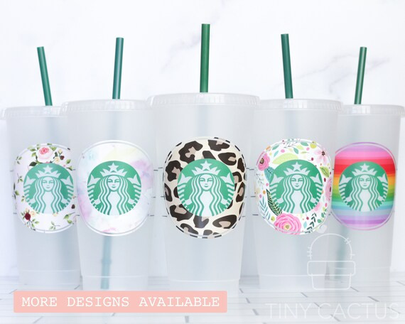Personalized Cold Cup with Ring and Name | Starbucks Cold Cup with Vinyl Decal | Coffee Cold Cup ... | Etsy (US)