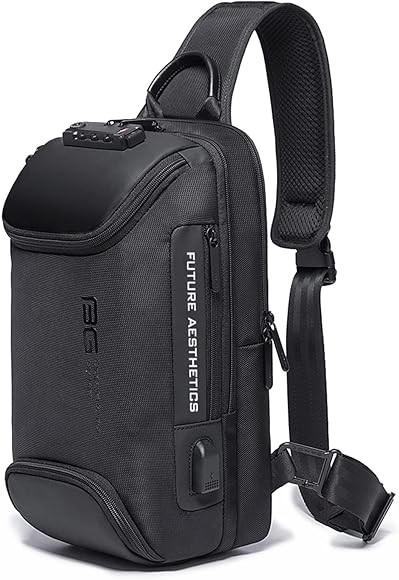 iubest Men's Sling Bag Shoulder Bag Crossbody Shoulder Casual Daypack Rucksack Backpack | Amazon (US)