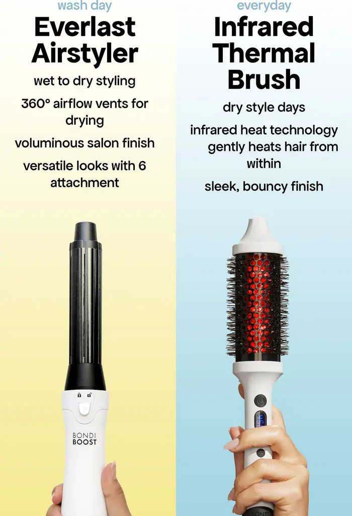 Infrared Bounce Thermal Brush Set $137 Value | Nordstrom