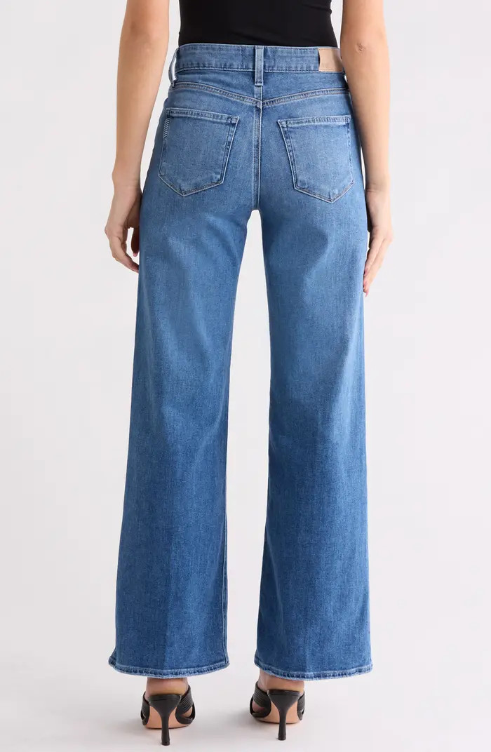 Anessa High Waist Ankle Wide Leg Jeans | Nordstrom