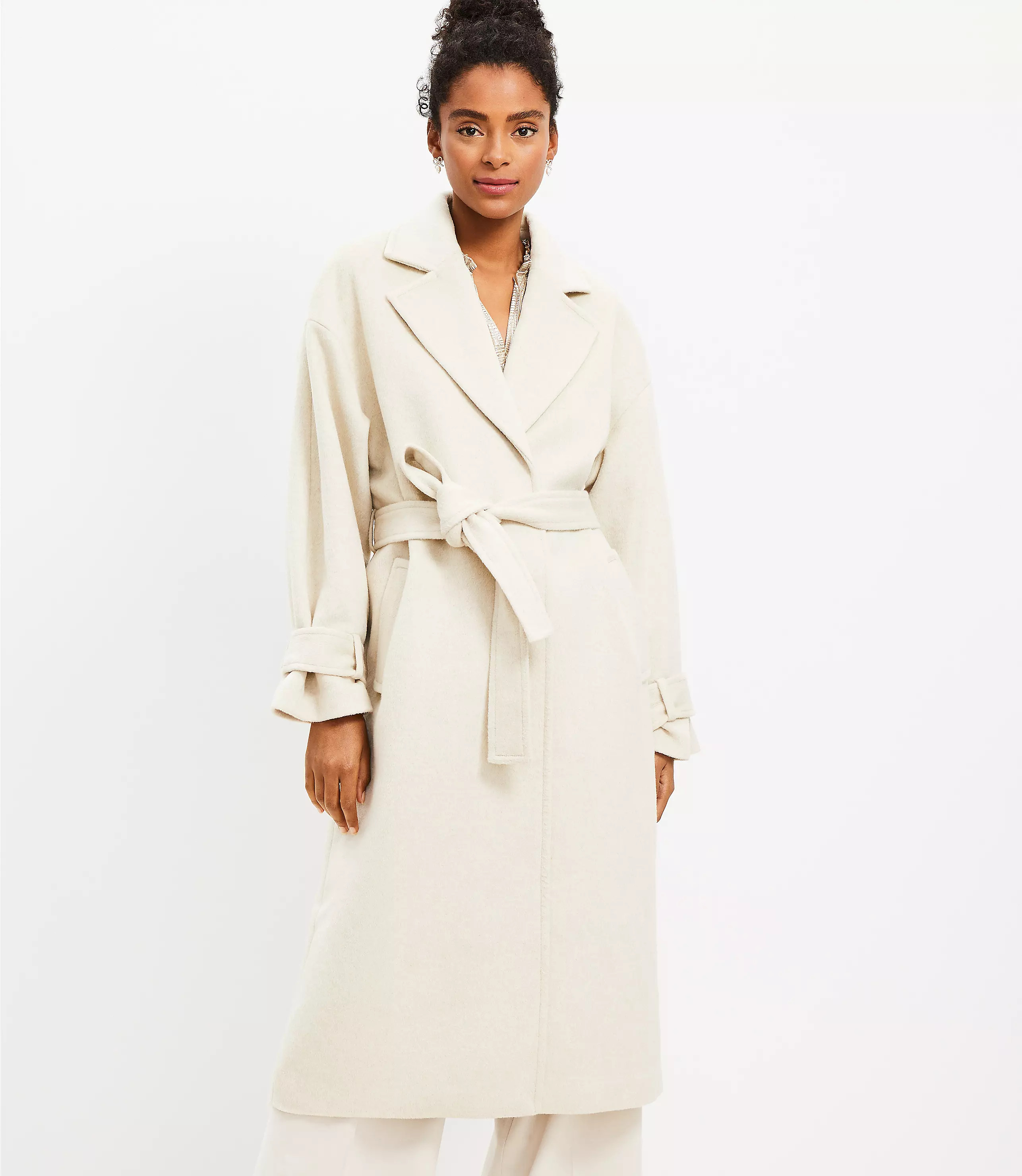 Tie Waist Trench Coat | LOFT