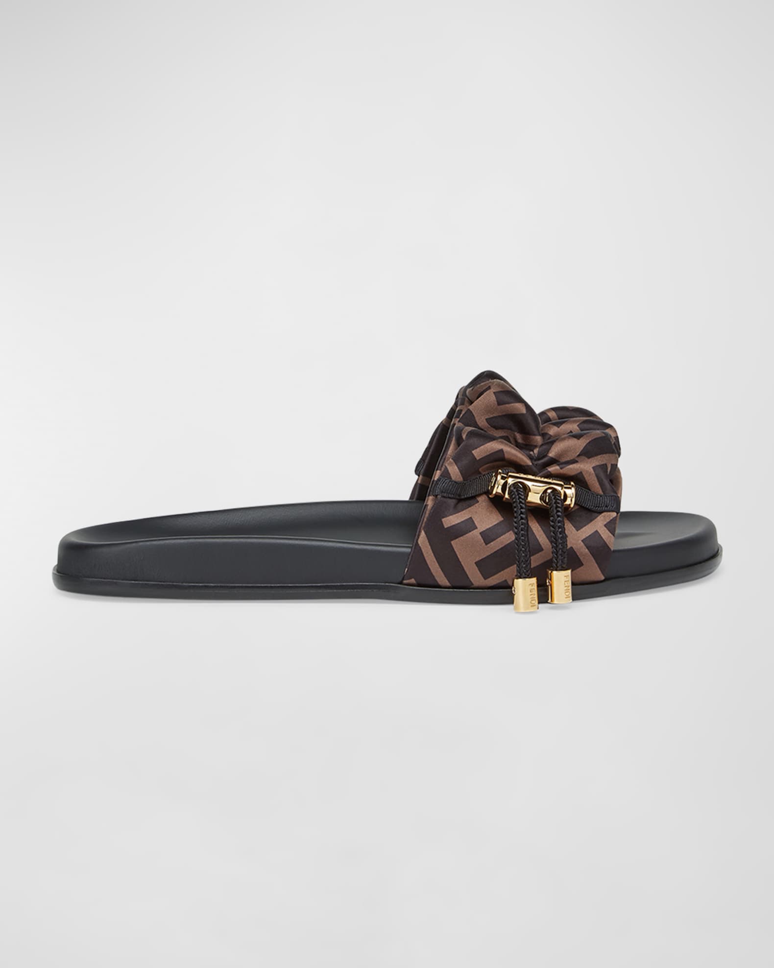 Illusion FF Slide Sandals | Neiman Marcus