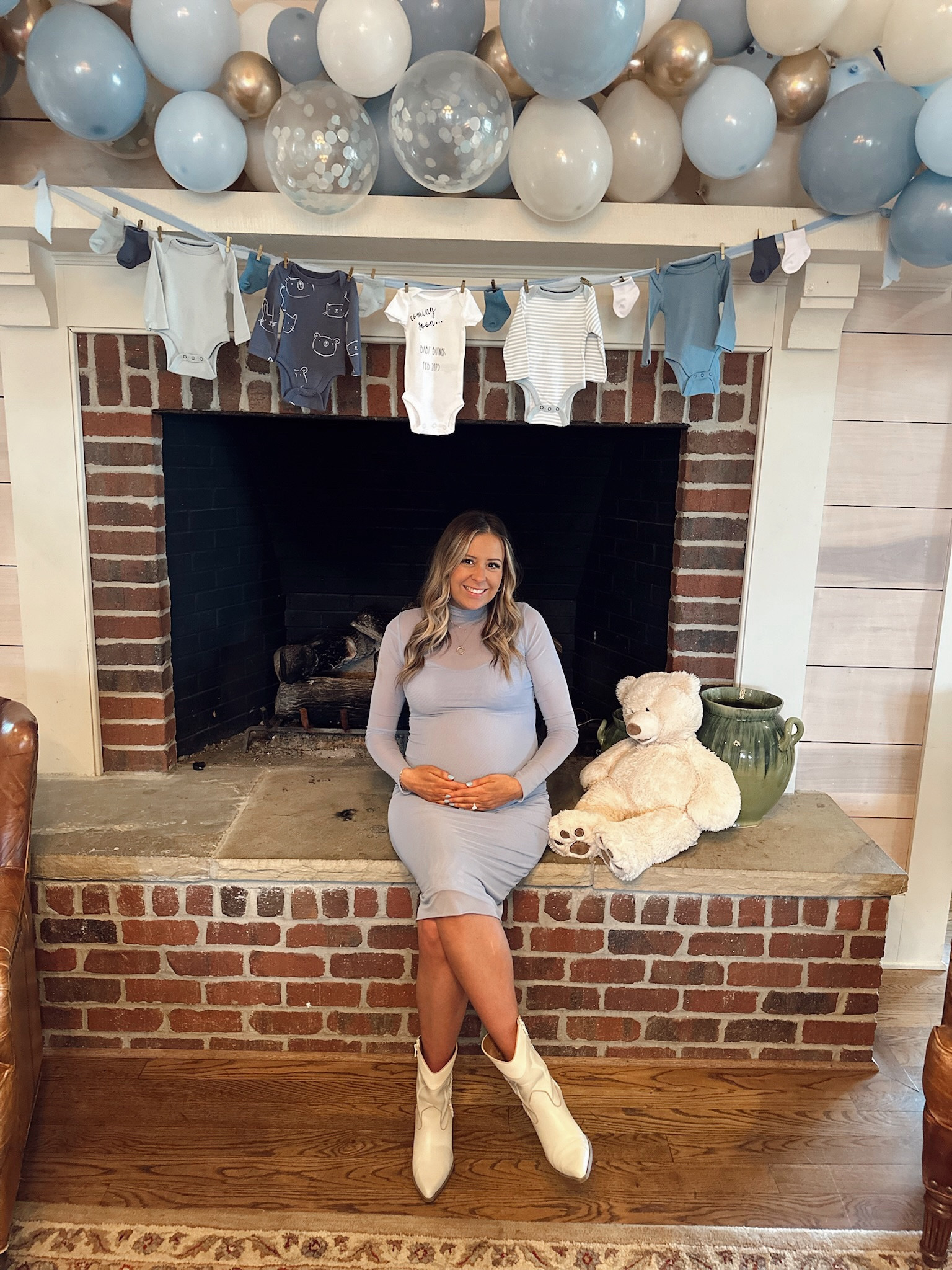 Baby shower dress! 
Baby shower
Baby boy shower dress
Shower dress
Blue dress 

#LTKBump #LTKSaleAlert #LTKStyleTip