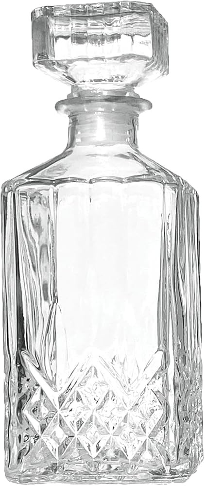 Paradise Beach Liquor Decanter, Glass Decanter with Airtight Stopper, Decanter Bottle for Whiskey... | Amazon (US)