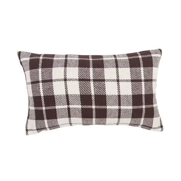 C&F Home Sheridan Woven Plaid Pillow | Target