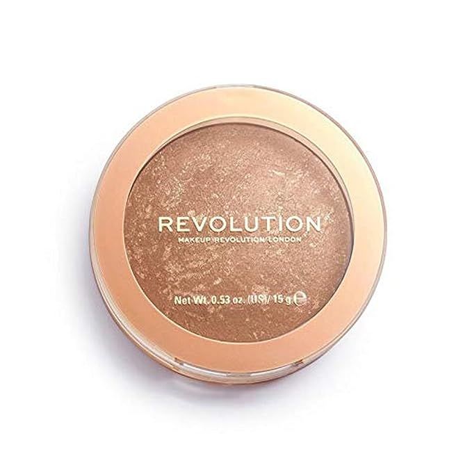 Makeup Revolution Bronzer Reloaded, Buildable Formula, Highlighting & Bronzing Powder, for Dark S... | Amazon (US)