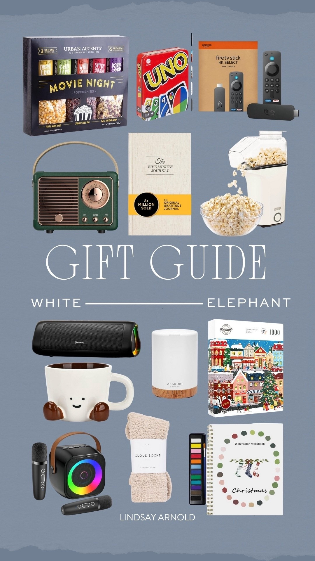 White elephant gift guide!

#LTKGiftGuide #LTKHoliday #LTKFindsUnder50