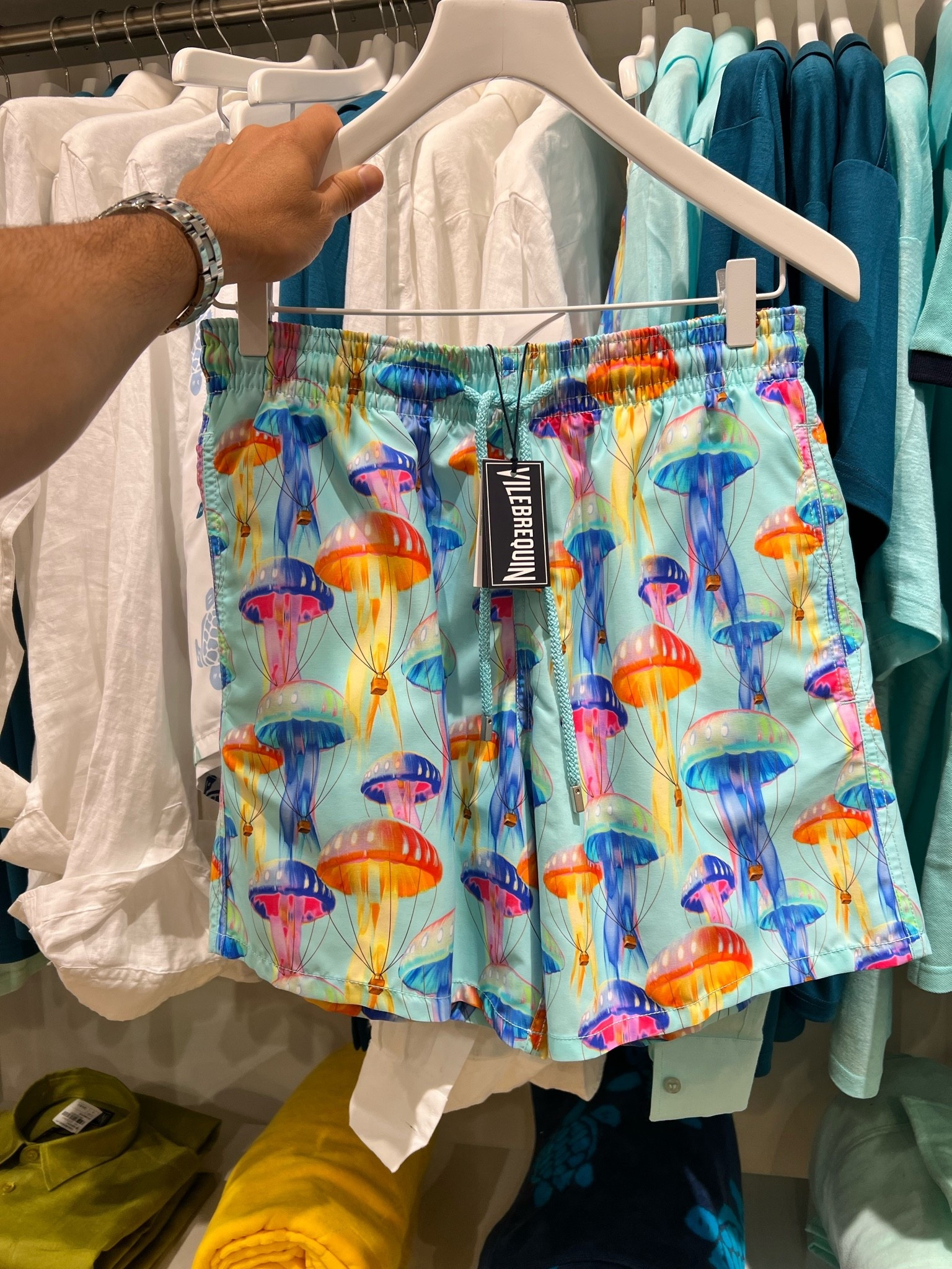 One of my favorite finds in Europe. 🪼 These colorful jellyfish swim shorts from Vilebrequin come in both shorter and longer lengths, plus matching father-son styles if you’re into coordinating. Definitely one of those brands that’s just as fun to browse as it is to wear.

#LTKMens #LTKKids #LTKSwim