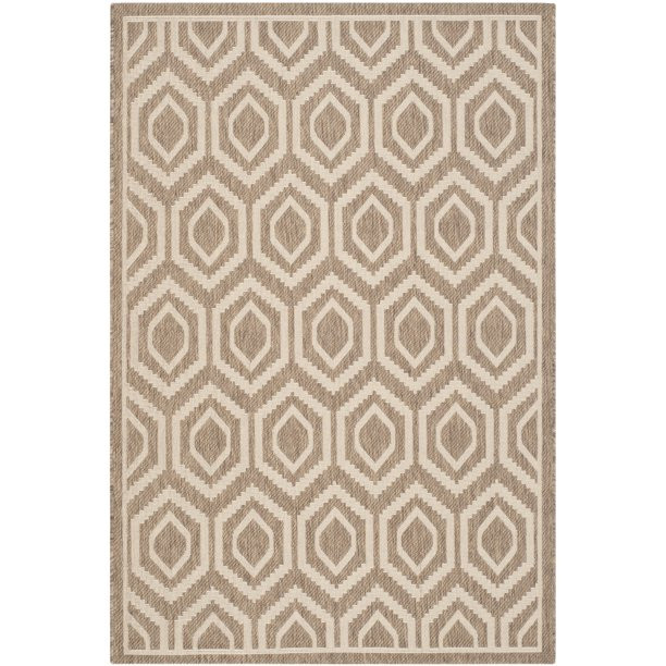 Safavieh Courtyard Amelia Geometric Indoor/Outdoor Area Rug | Walmart (US)