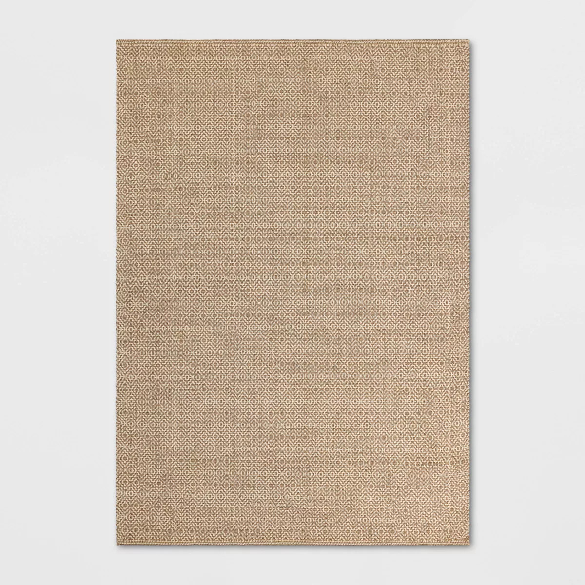 Jute Diamond Area Rug Tan/Ivory - Threshold™ | Target