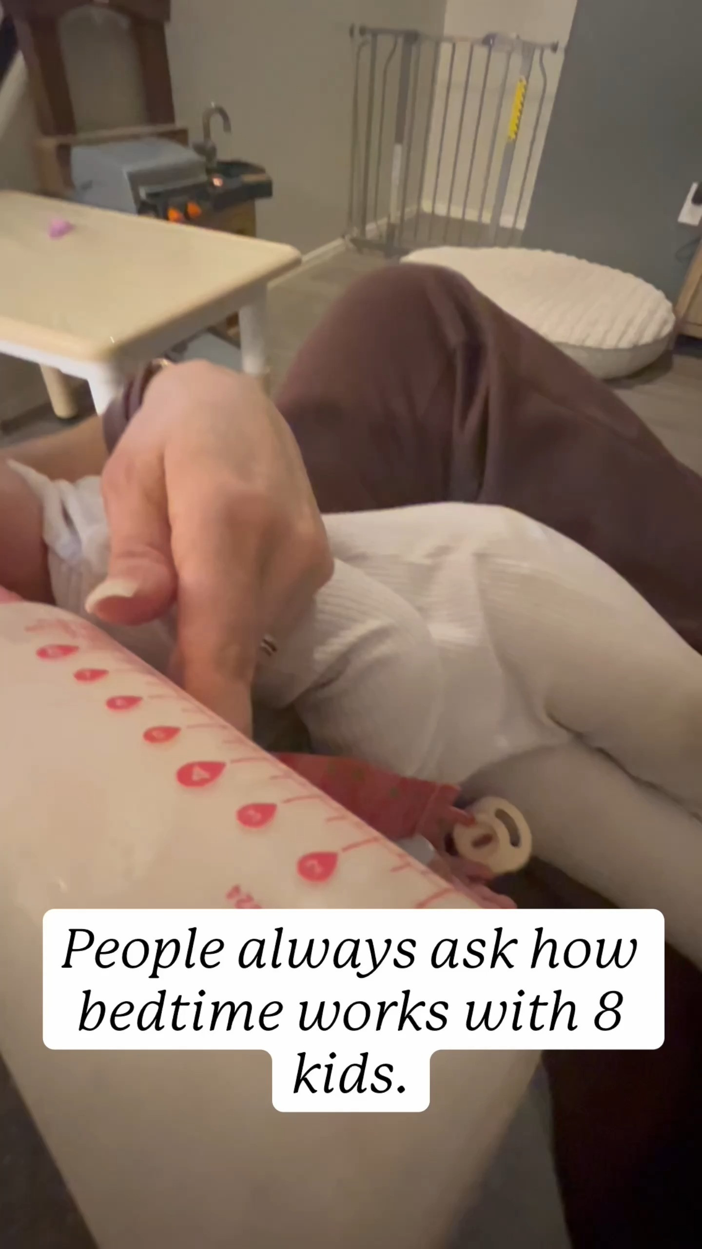 How bedtime works in a house with 8 kids.

People assume evenings in a big family feel chaotic, but honestly the secret is simple rhythms.

Lights dim.
Toys get cleaned up.
Baths each night.
Books and connection before bed.

Then the sound machines turn on, essential oils diffuse, and the house resets for tomorrow.

Sharing a few of the simple things that help our bedtime routine run smoothly.

Tap to shop the items we use every night. 

 #LTKdayinmylife #LTKmomlife #LTKmorningroutine