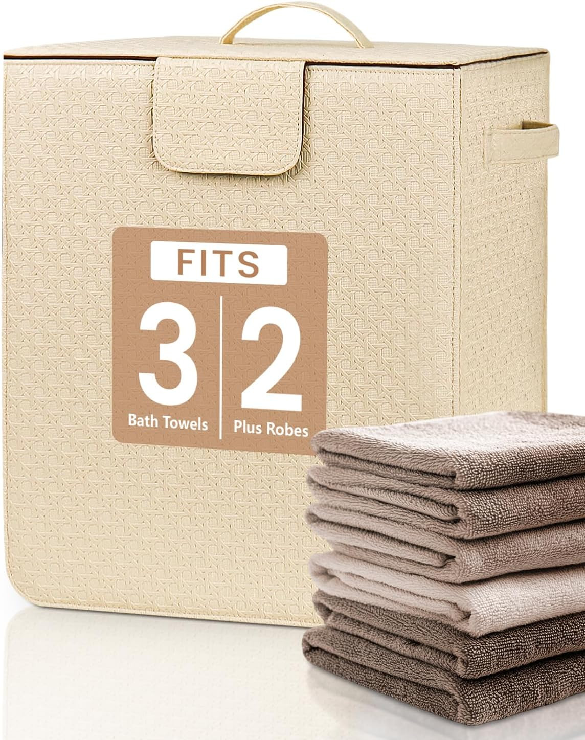 Amazon.com: Kdti Towel Warmer Bucket - 36L Hot Towel Warmer for Bathroom & Home Spa, Fits 3 Oversized 40"x70" Towels/Bathrobes/Blankets, Auto Shut Off & Adjustable Timer (Upright- Geometric Weave Style) : Home & Kitchen Storage | Amazon (US)