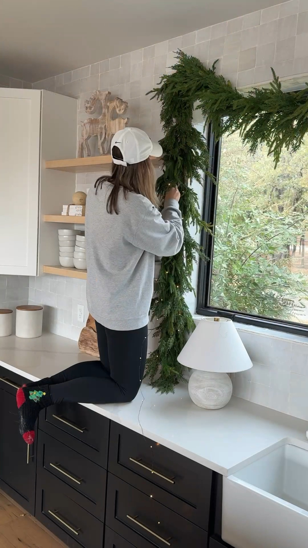 Brighten up every corner with these Amazon battery-powered twinkle lights (pack of 4 for just $20)! Perfect for adding a cozy glow to garland in places without outlets, like the kitchen, stairwell, or fireplace. Our garland is 25% off right now—such a steal to get your whole space holiday-ready! These lights make it so easy to add ambiance anywhere, no cords needed.


#LTKFindsUnder50 #LTKHome #LTKHoliday